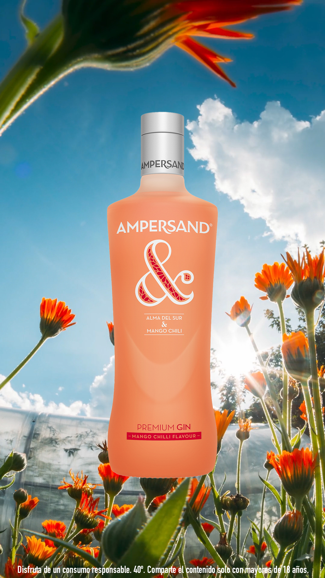 Eres muy Ampersander si el buen tiempo te activa las love vibes y te desactiva el sentido común. 

#AmpersandMangoChili #AmpersandGin